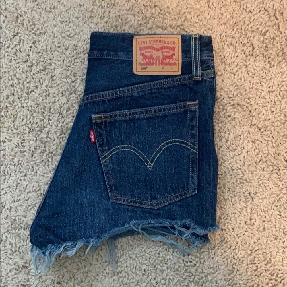 Levi Jean shorts vintage size 27